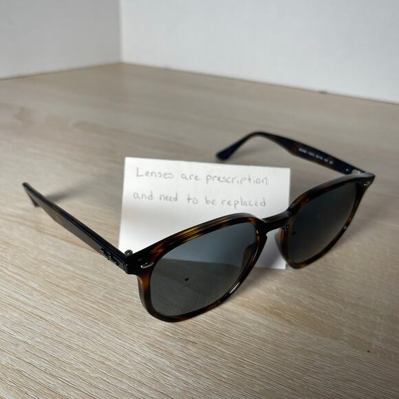 Ray-Ban RB4306 710/73 Sunglasses FRAMES ONLY Tortoise 54-19-145 Excellent Cond - Picture 1 of 8